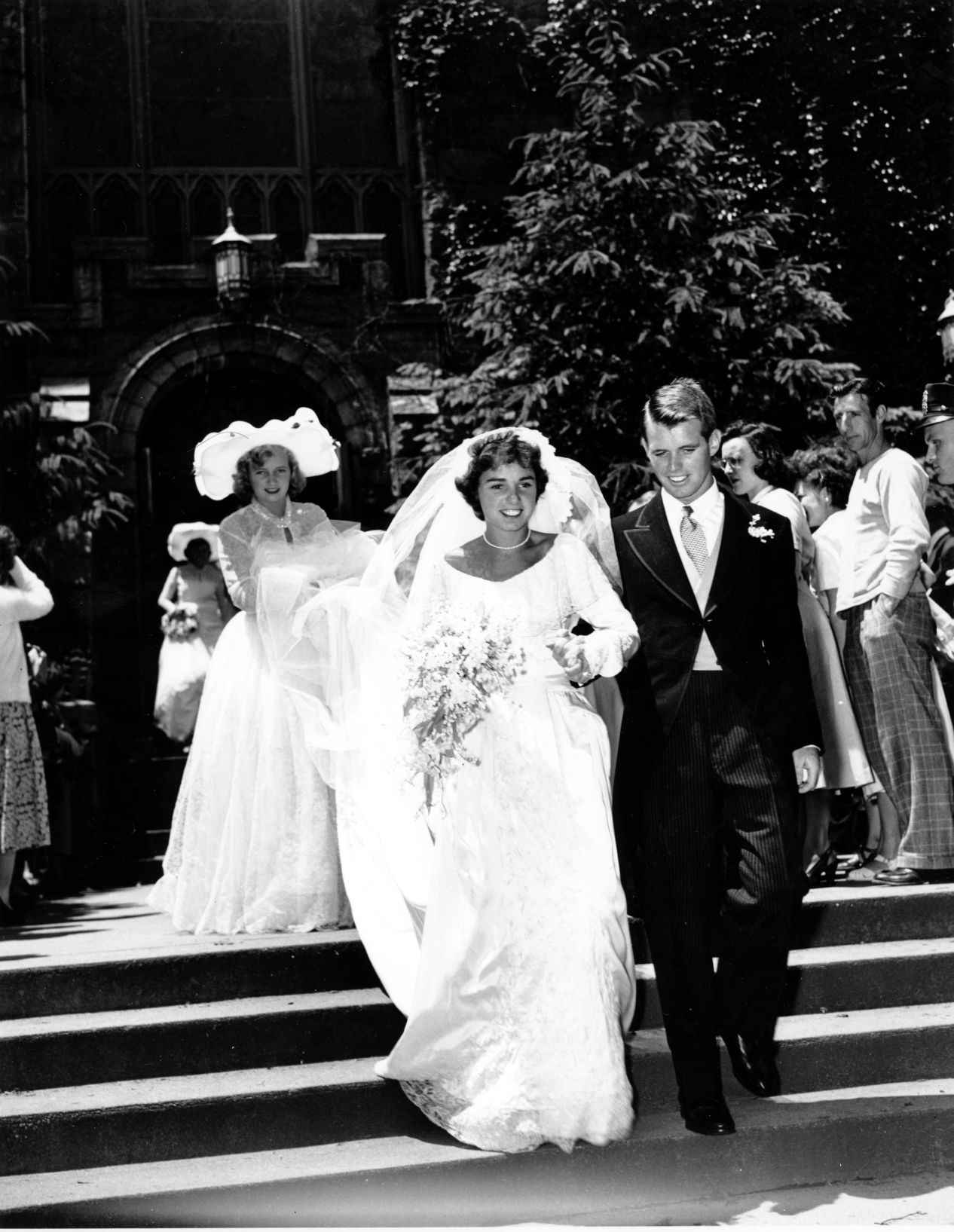 1950: Robert F. Kennedy and Ethel Skakel